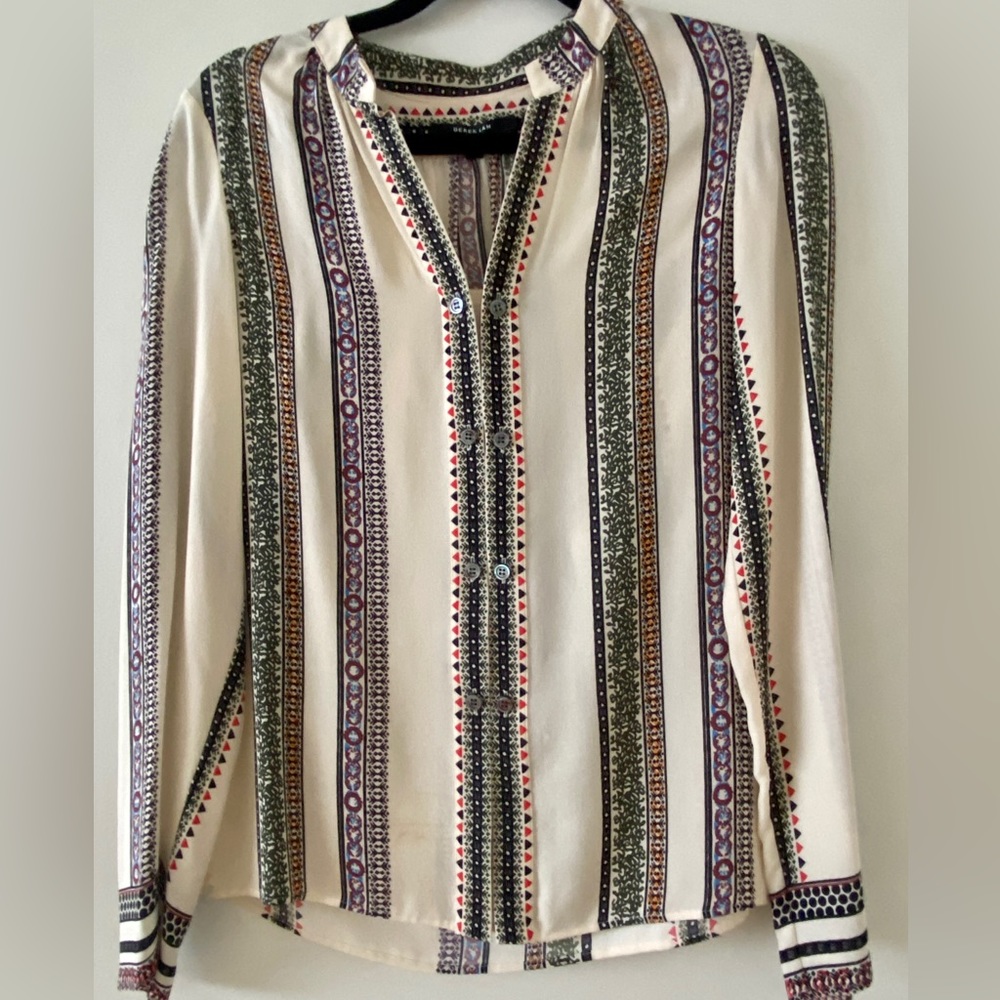100% silk Derek Lam blouse